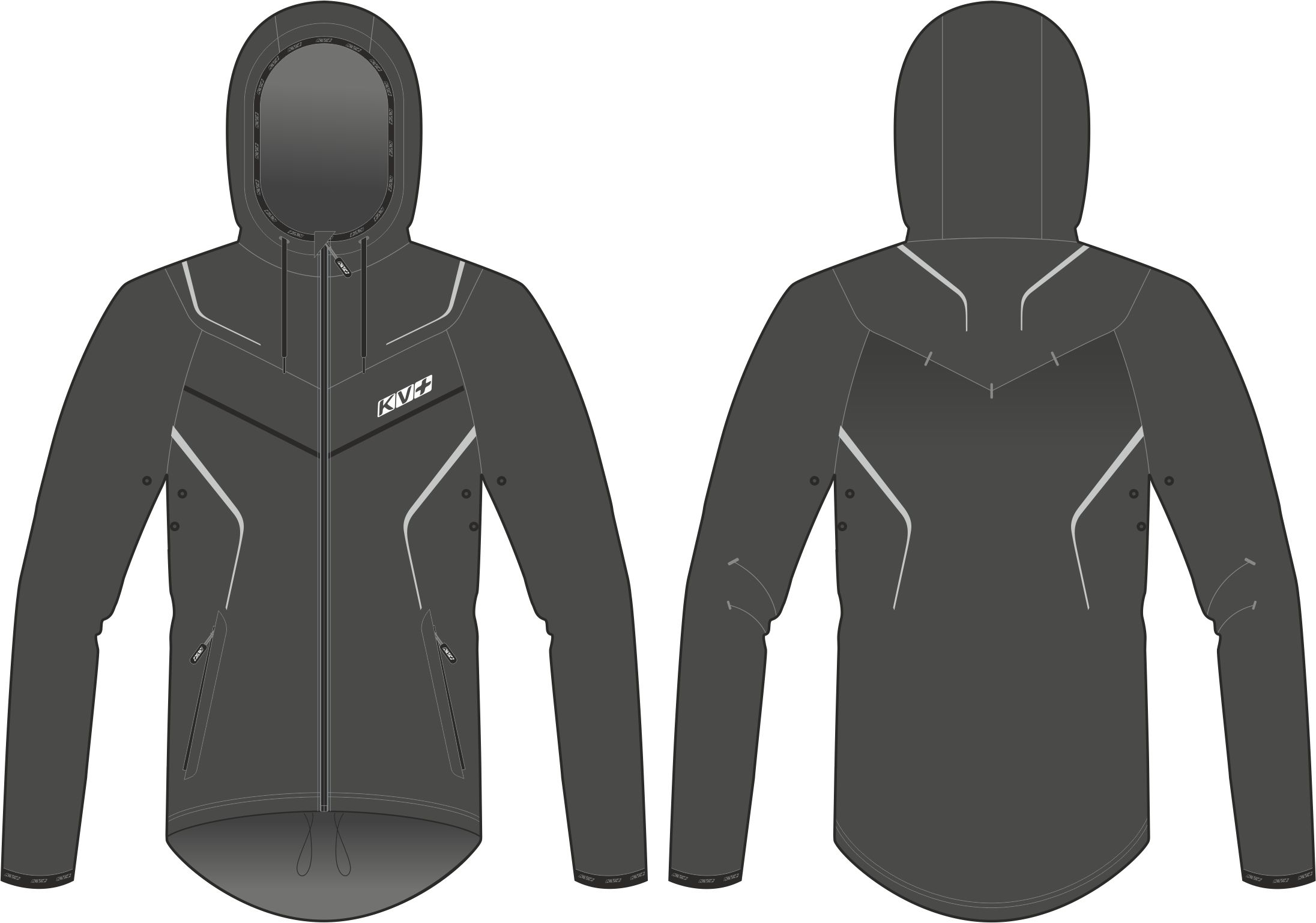 BREEZE JACKET UNISEX (WINDPROOF) (black)