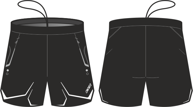 NORDIC SHORTS UNISEX (black)