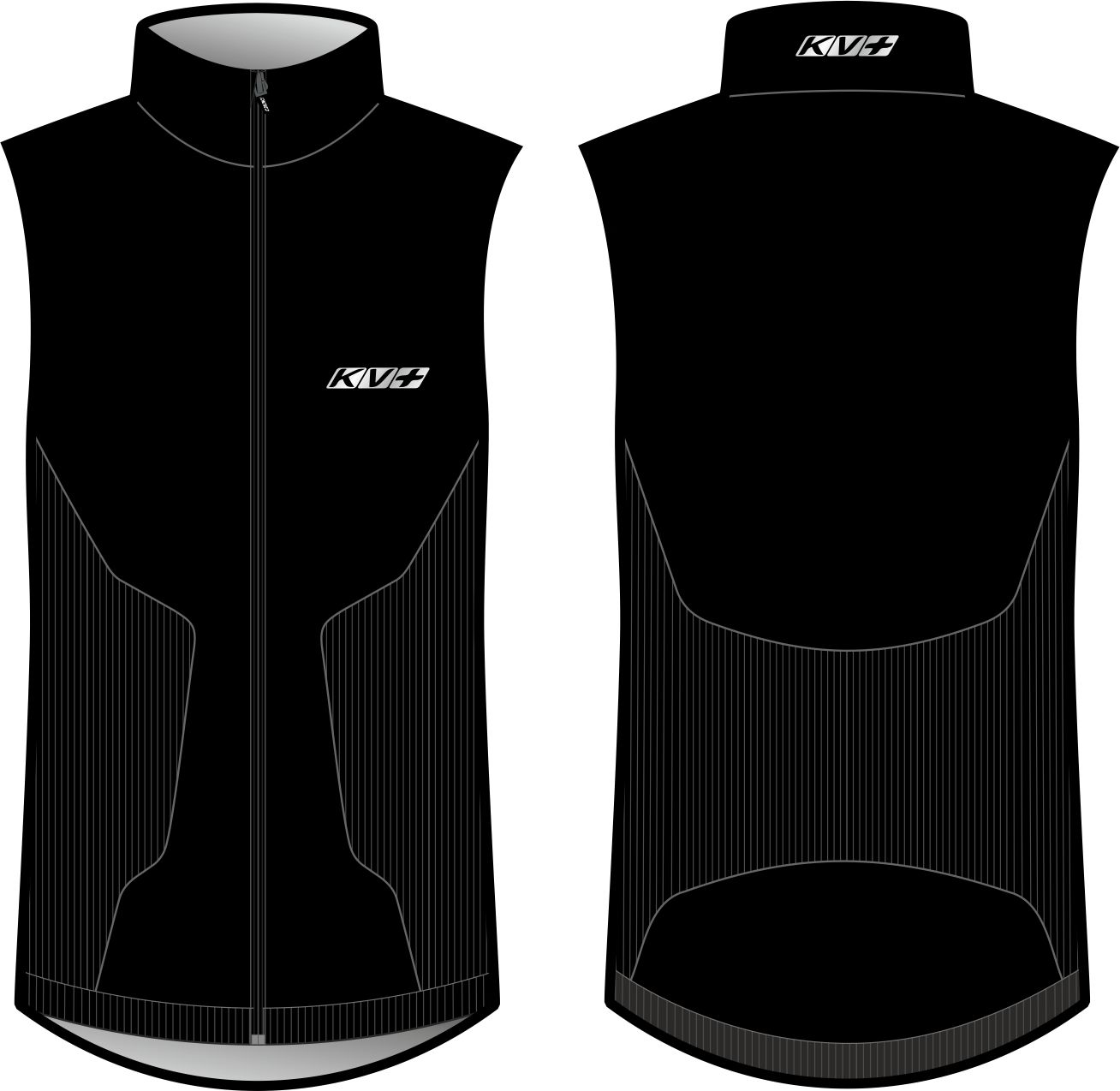 SEAMLESS VEST UNISEX (black)