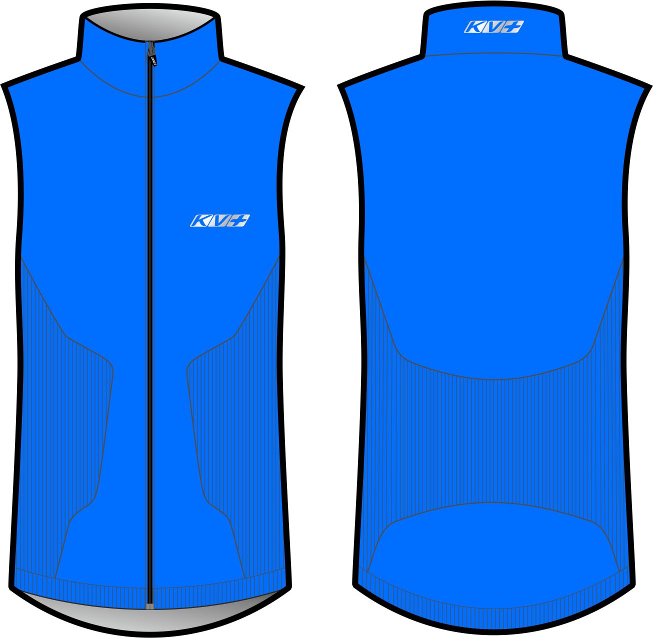 SEAMLESS VEST UNISEX (blue)