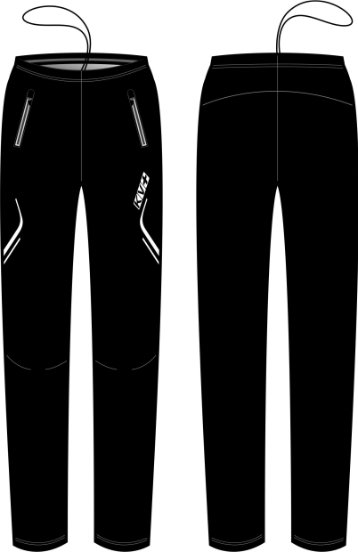 CLUB PANTS UNISEX full side zip (3)