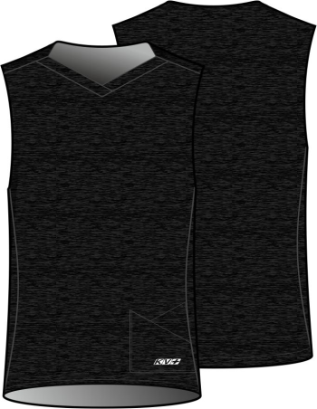 GARDA SHIRT UNISEX without sleeves (black)