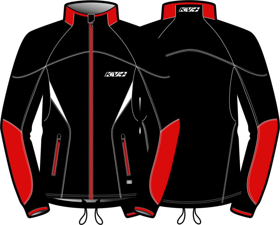 LAHTI JACKET UNISEX (black/red)